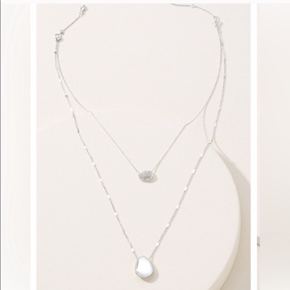 Stella & Dot Jewelry - **Price Reduced Stella & Dot Ulani Doubke Chain Necklace